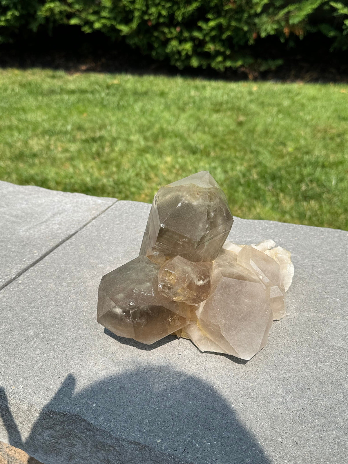 XL Himalayan Quartz Crystal Cluster • High Vibration Meditation Stone • Natural Mineral Specimen (Indian)