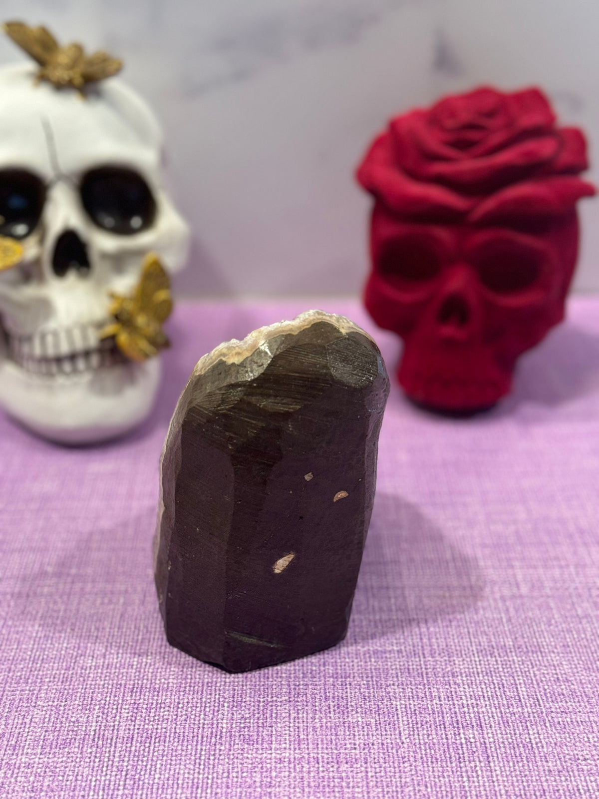 Pink Amethyst Agate Stalactite Cluster • Large Healing Crystal Specimen 3.13lbs