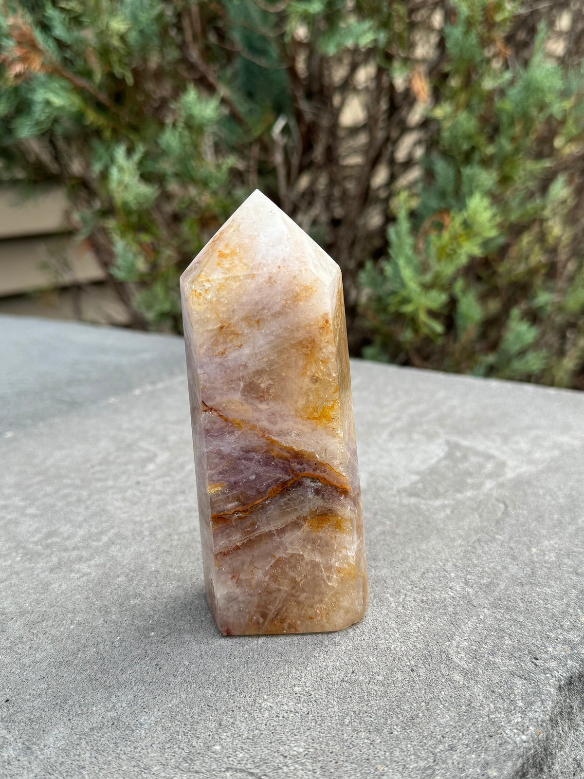 Large 1.3lbs Fluorite Crystal Tower – Healing Stone, Inclusions, Unique Decor, Inclusions, Metaphysical Properties, Crystal Collector, Reiki