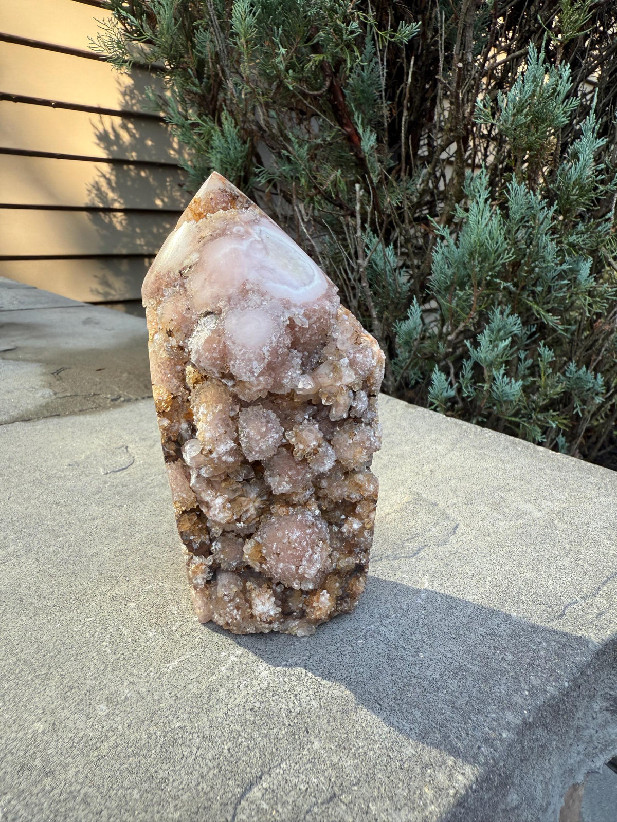 Dark Pink Amethyst Druzy Freeform Crystal • Sparkling Brazil Specimen • Spiritual Decor