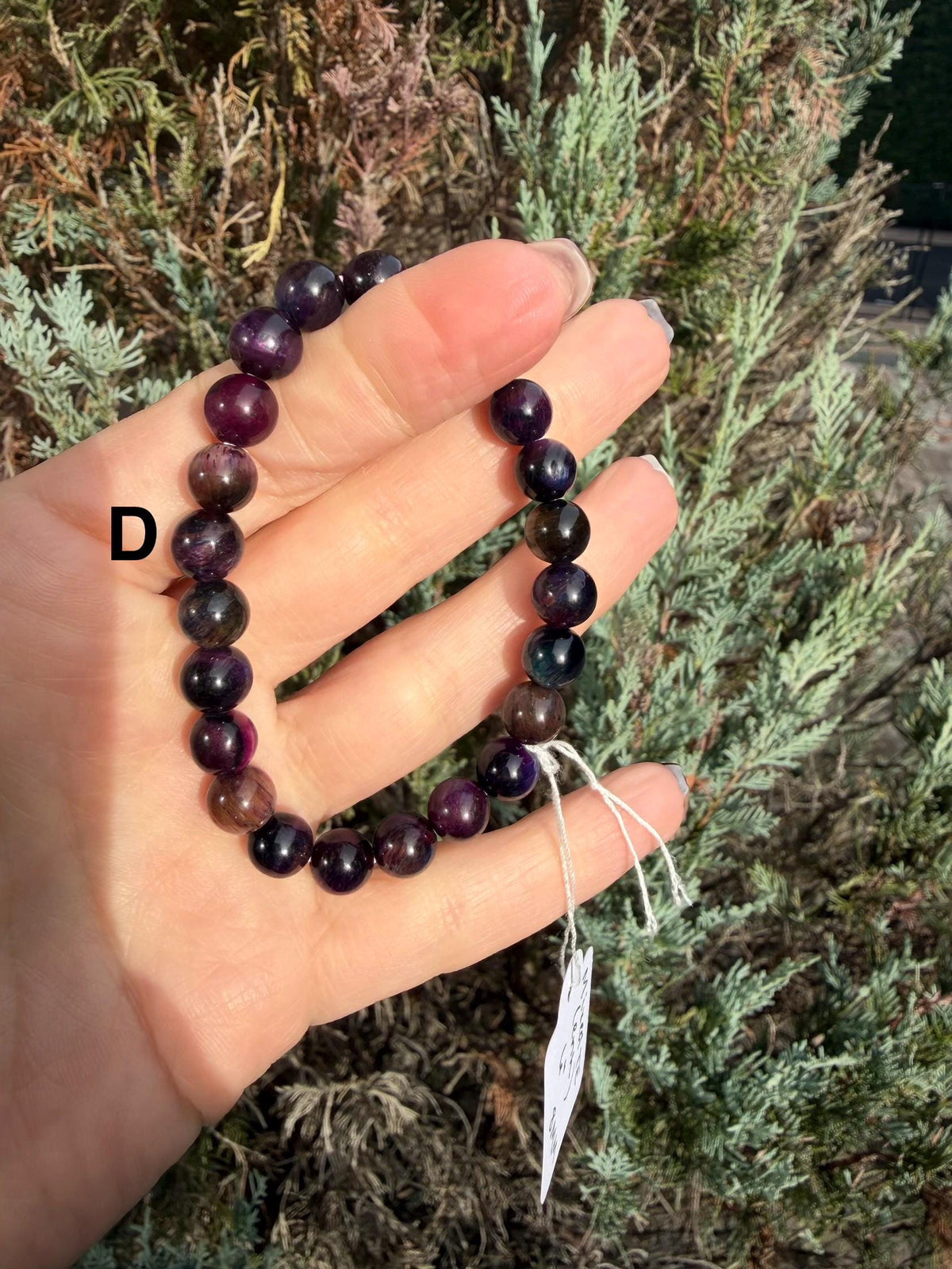 Tiger's Eye Beaded Bracelet • Natural Gemstone Protection Crystal Jewelry
