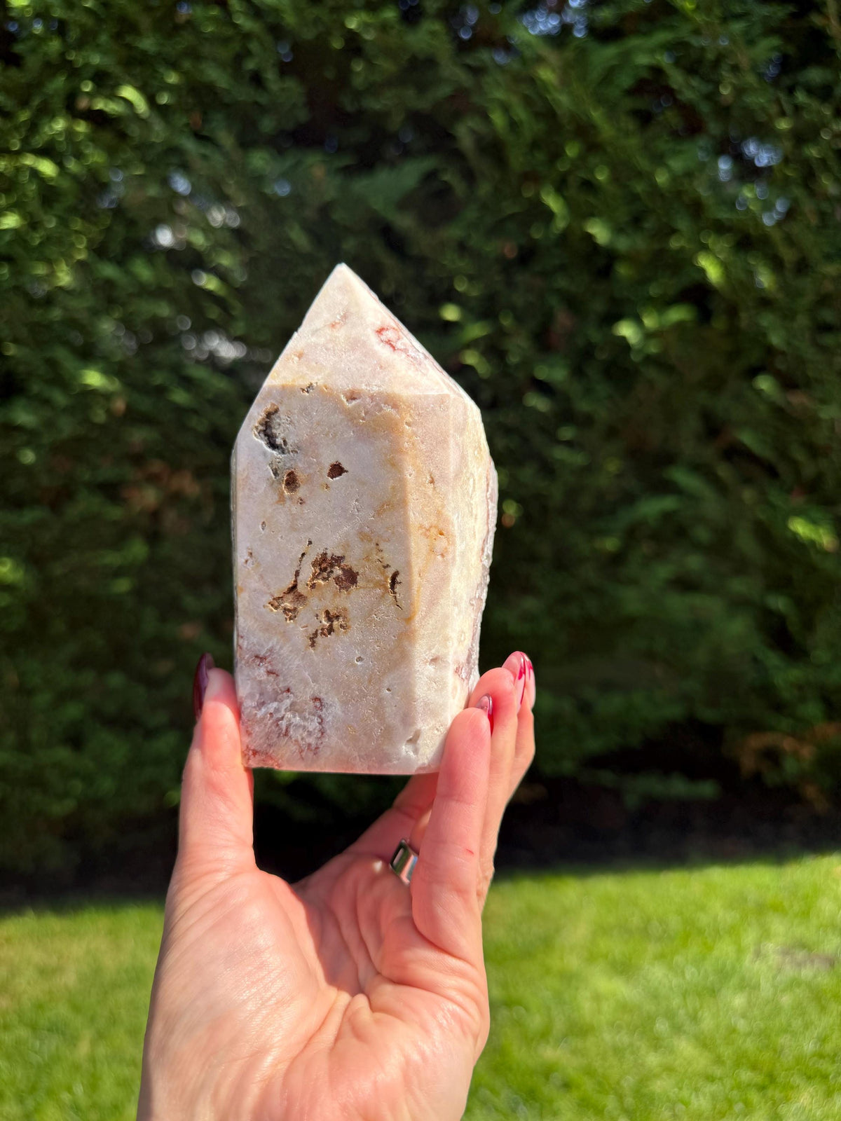 Pink Amethyst Druzy Freeform • Brazil Crystal • Sparkling Healing Stone • Mineral Specimen • Home Decor