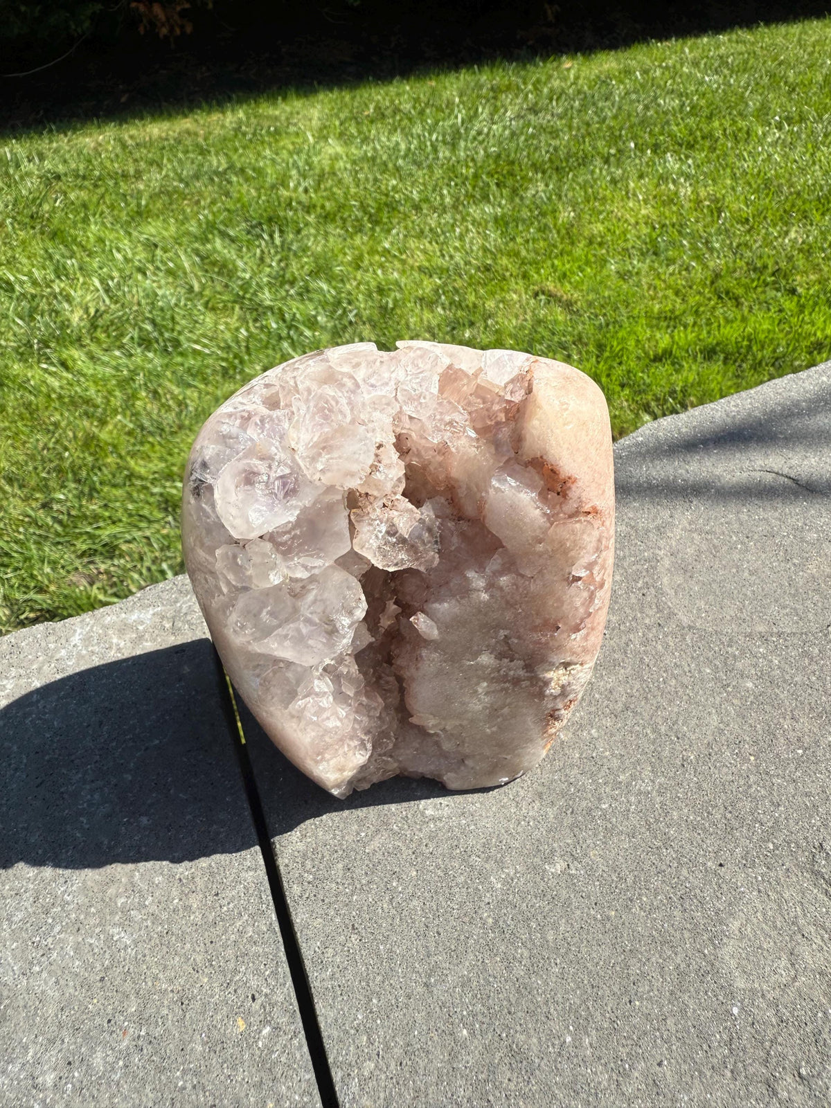 Large Pink Amethyst Druzy Freeform • Brazil • Sparkling Crystal Specimen • Healing Stone • Mineral Decor
