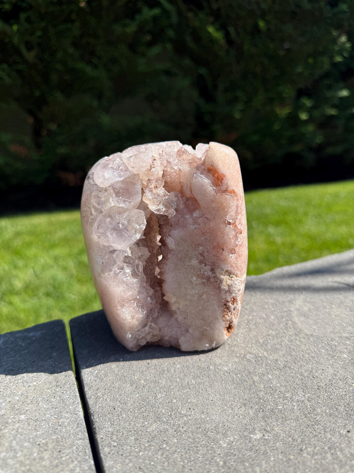 Large Pink Amethyst Druzy Freeform • Brazil • Sparkling Crystal Specimen • Healing Stone • Mineral Decor