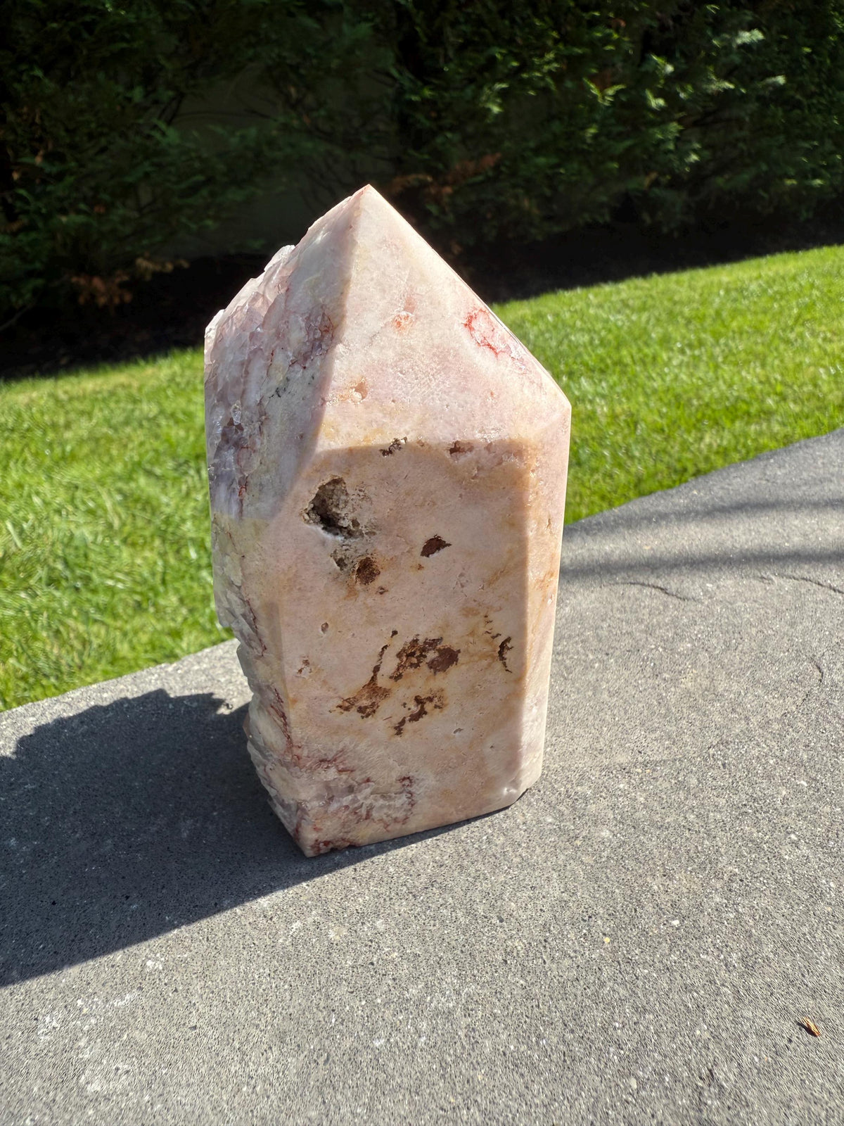 Pink Amethyst Druzy Freeform • Brazil Crystal • Sparkling Healing Stone • Mineral Specimen • Home Decor