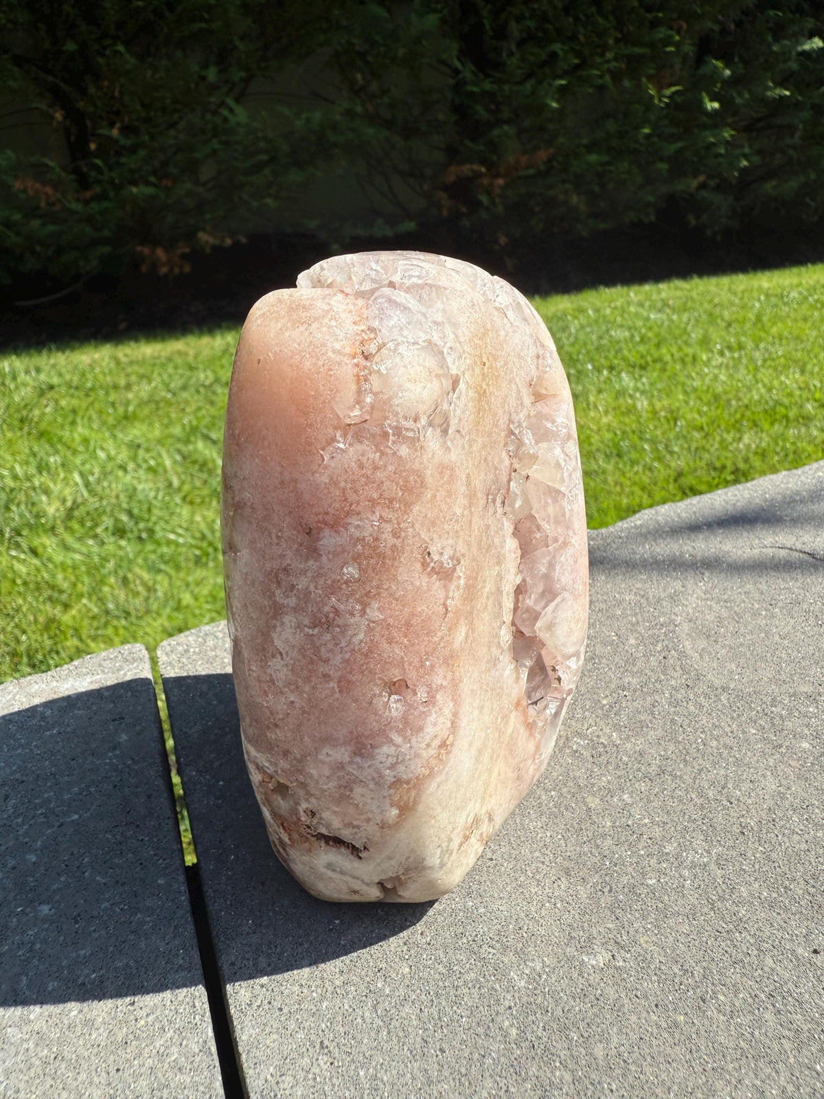 Large Pink Amethyst Druzy Freeform • Brazil • Sparkling Crystal Specimen • Healing Stone • Mineral Decor