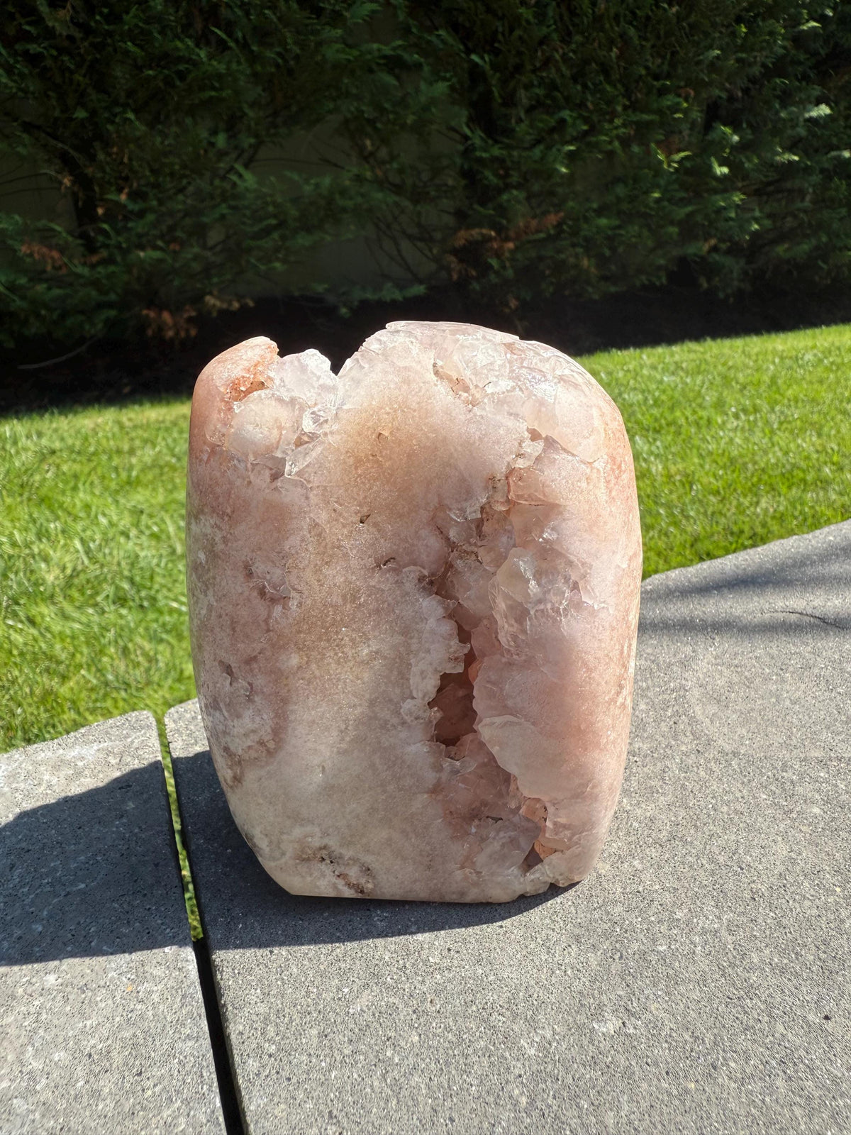 Large Pink Amethyst Druzy Freeform • Brazil • Sparkling Crystal Specimen • Healing Stone • Mineral Decor