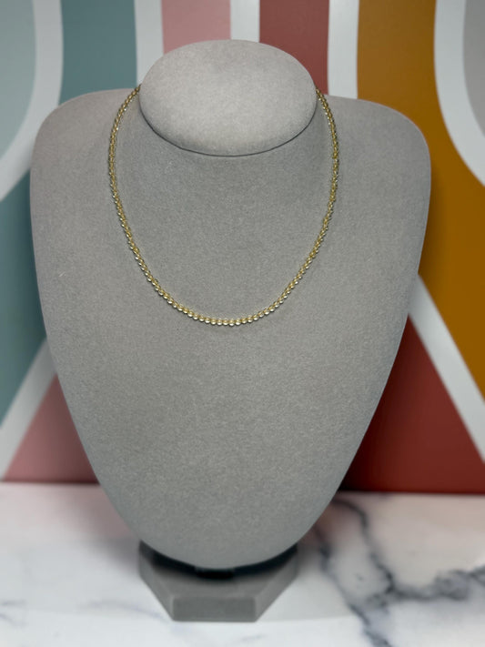 Faceted Citrine Beaded Necklace, 925 Sterling Silver, Dainty Yellow Gemstone, Adjustable Chain