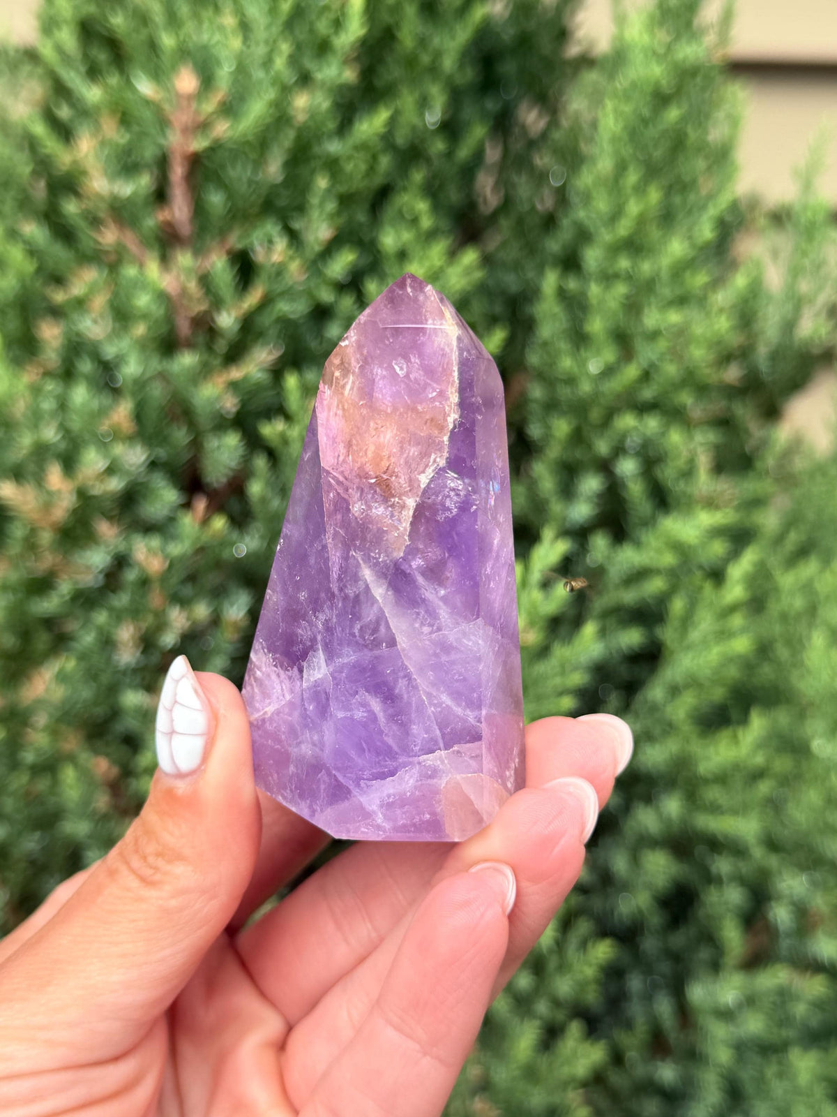 Small Ametrine Crystal Tower – Amethyst & Citrine from Brazil