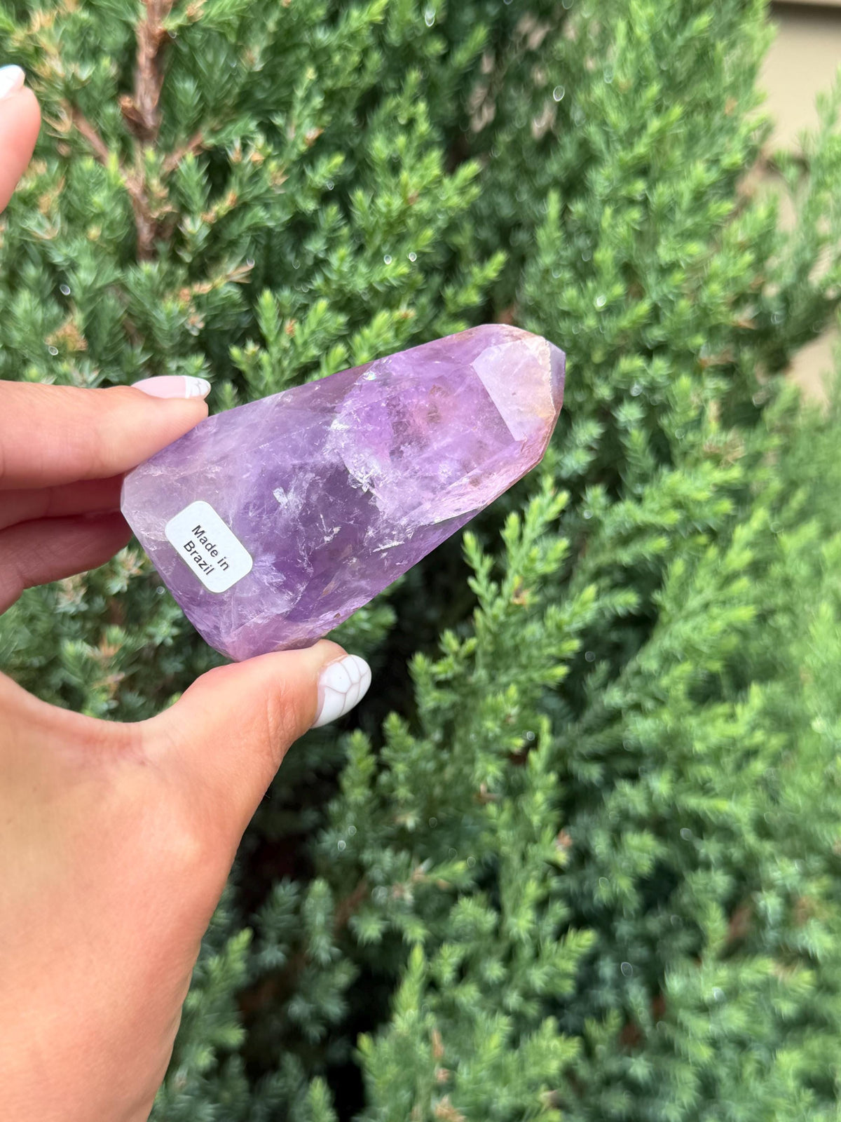 Small Ametrine Crystal Tower – Amethyst & Citrine from Brazil