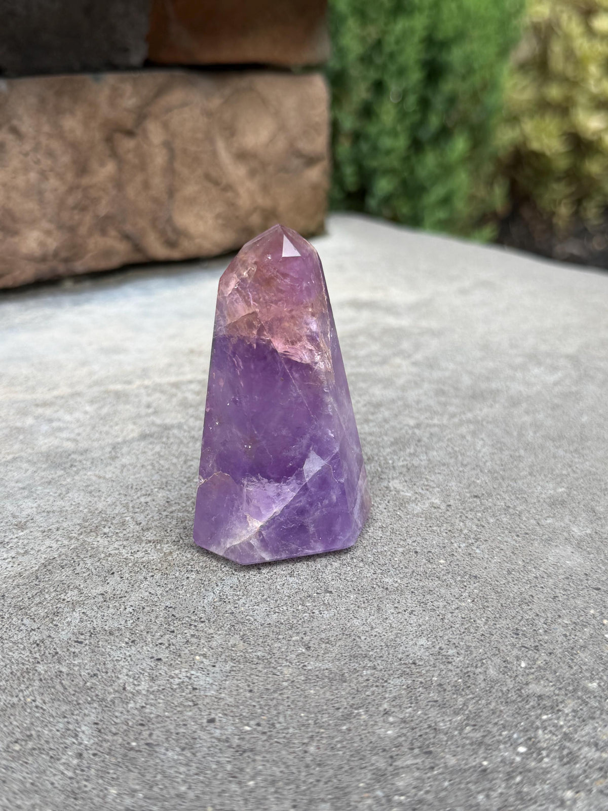 Small Ametrine Crystal Tower – Amethyst & Citrine from Brazil
