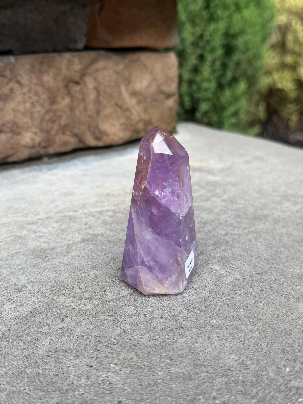 Small Ametrine Crystal Tower – Amethyst & Citrine from Brazil