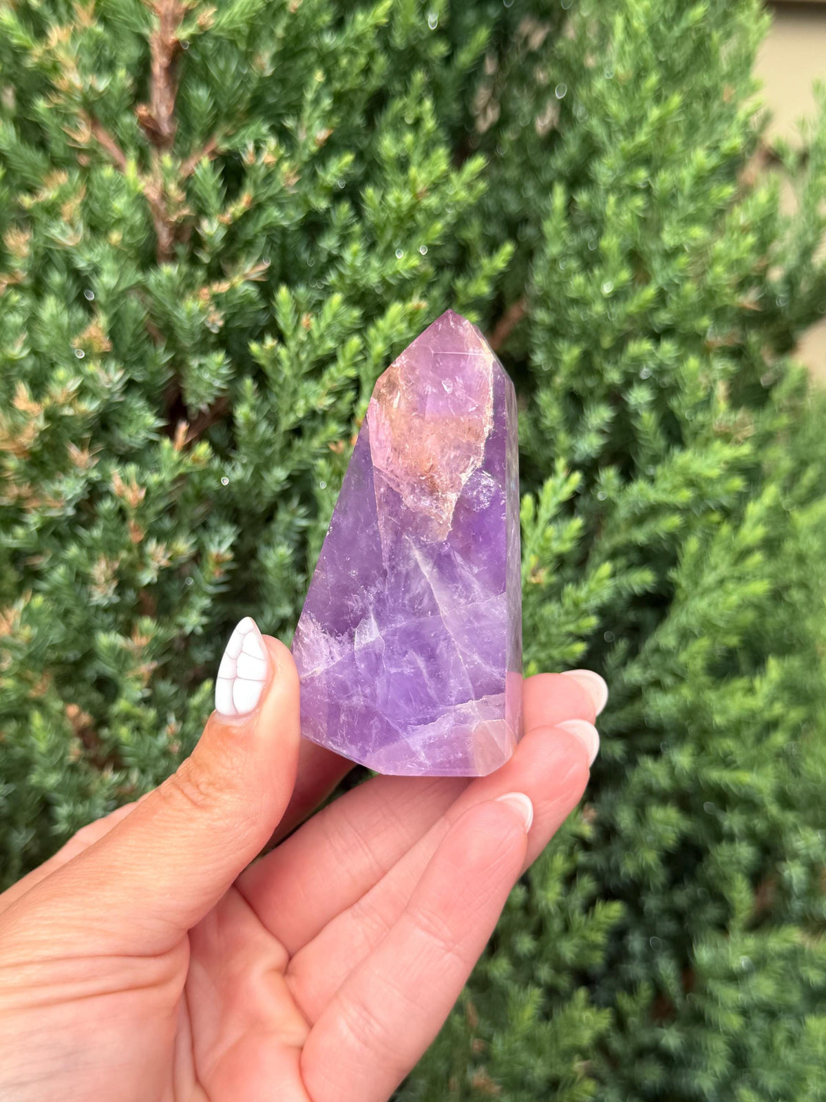 Small Ametrine Crystal Tower – Amethyst & Citrine from Brazil