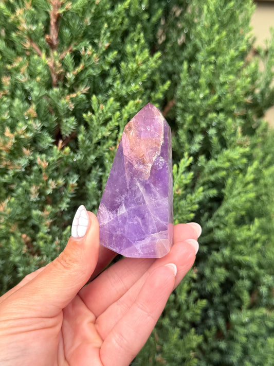 Small Ametrine Crystal Tower – Amethyst & Citrine from Brazil