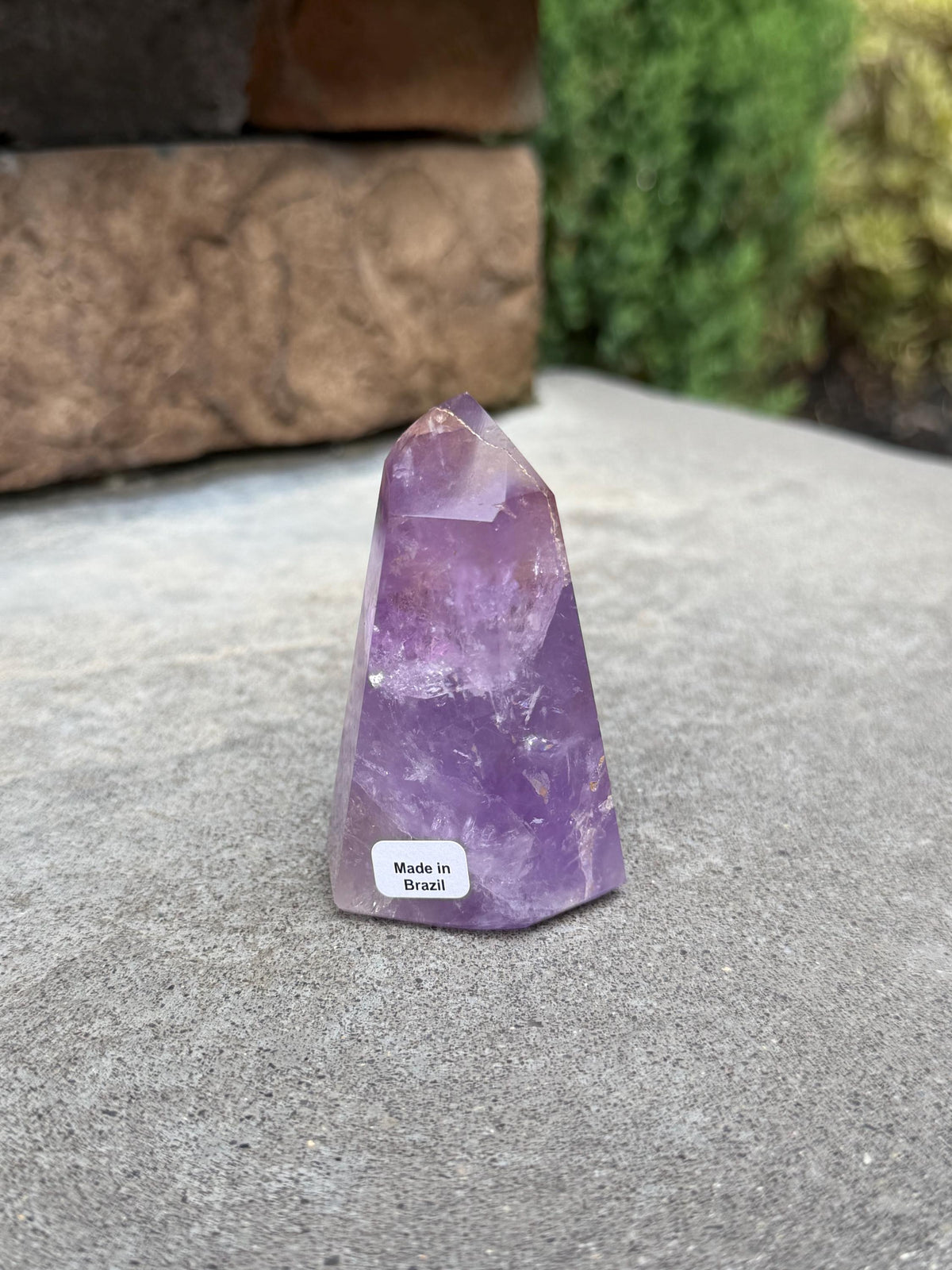 Small Ametrine Crystal Tower – Amethyst & Citrine from Brazil