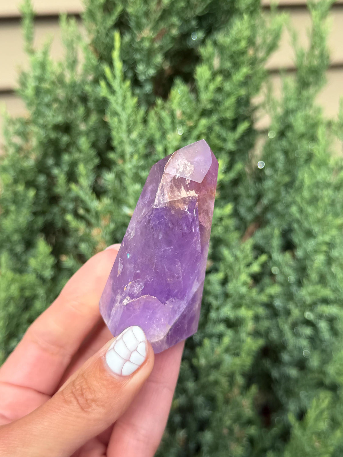 Small Ametrine Crystal Tower – Amethyst & Citrine from Brazil