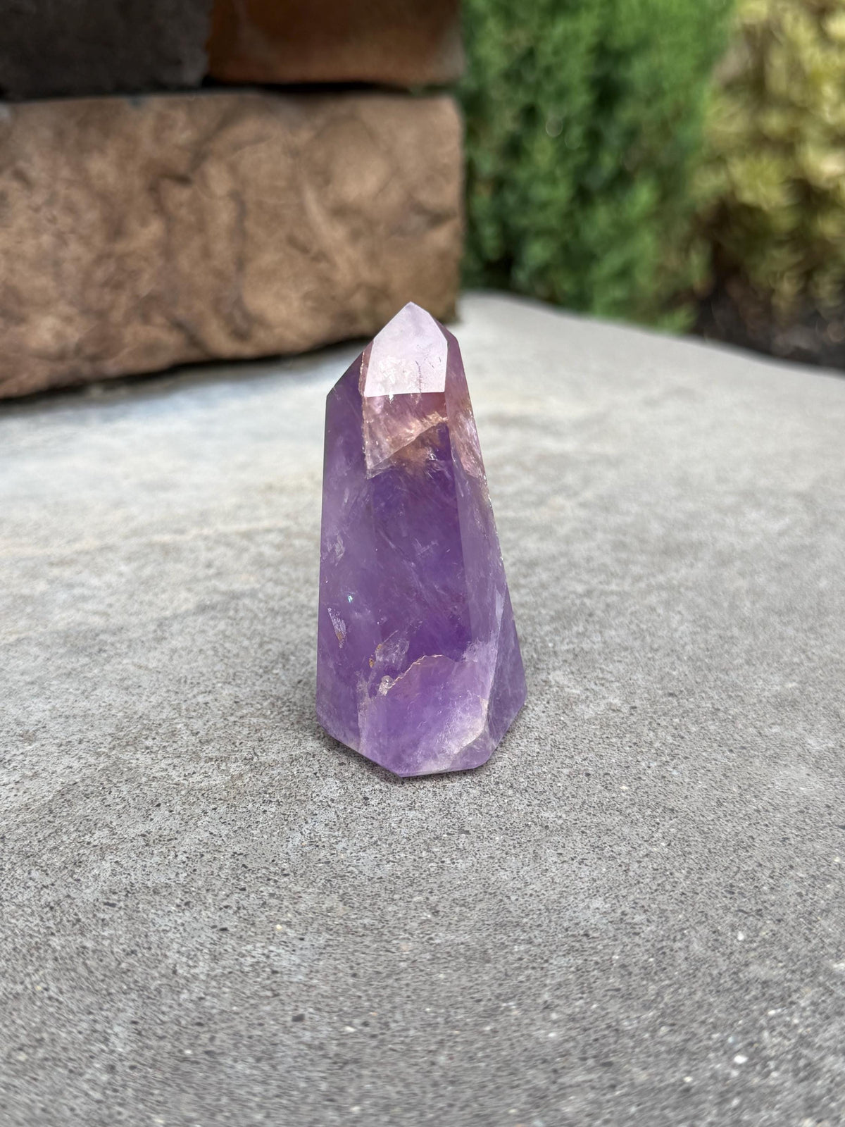 Small Ametrine Crystal Tower – Amethyst & Citrine from Brazil