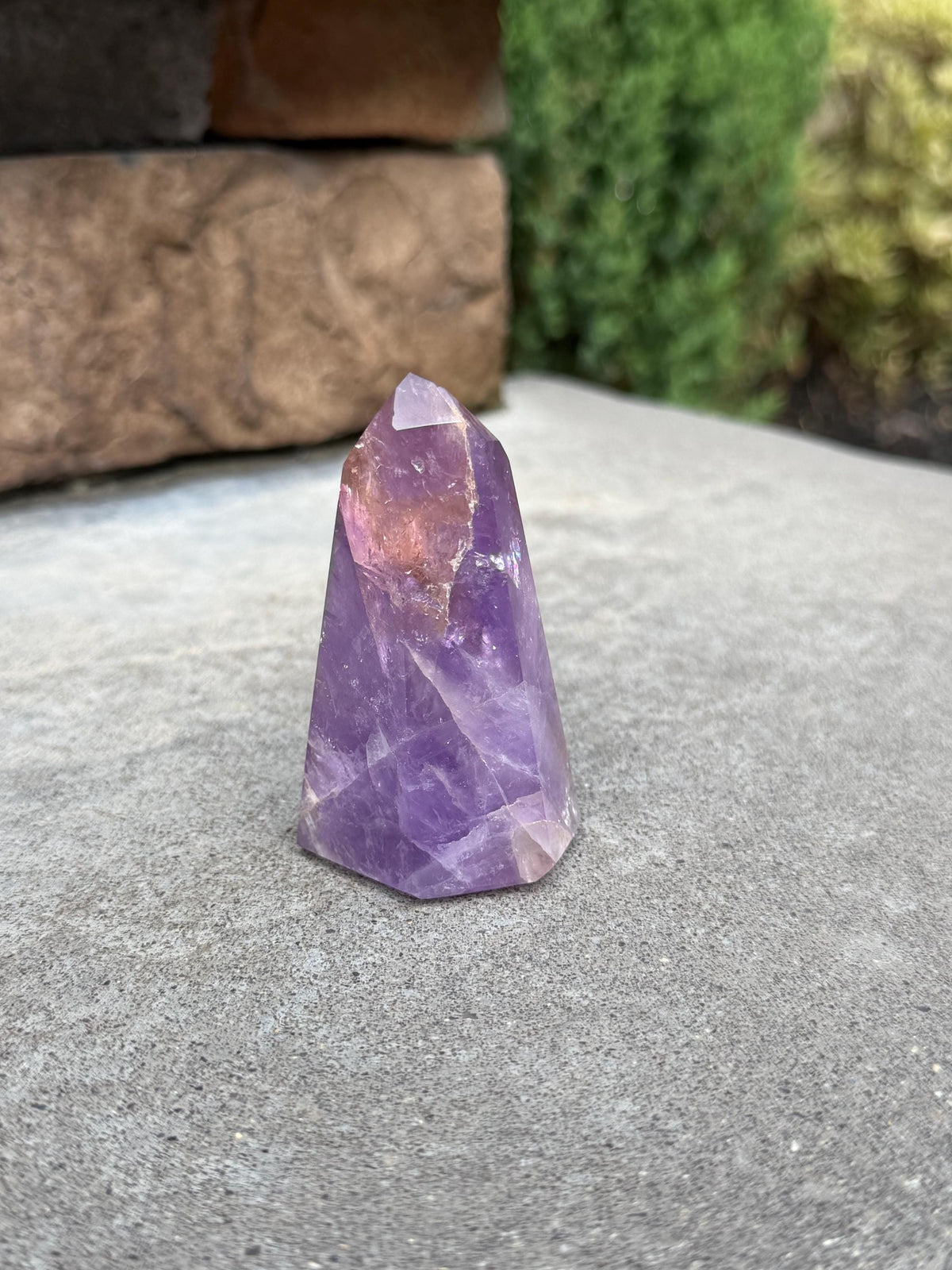Small Ametrine Crystal Tower – Amethyst & Citrine from Brazil